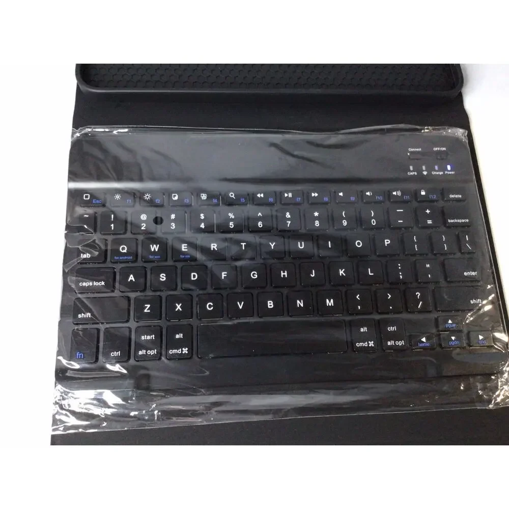TQQ for iPad Air 13-inch (M2) 2024 & Pro 12.9 inch 2022 Case with Keyboard Black